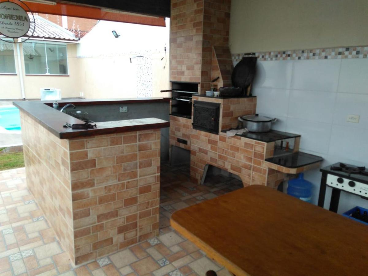 Casa De Praia Com Piscina Em Caraguatatuba - Sp Kültér fotó